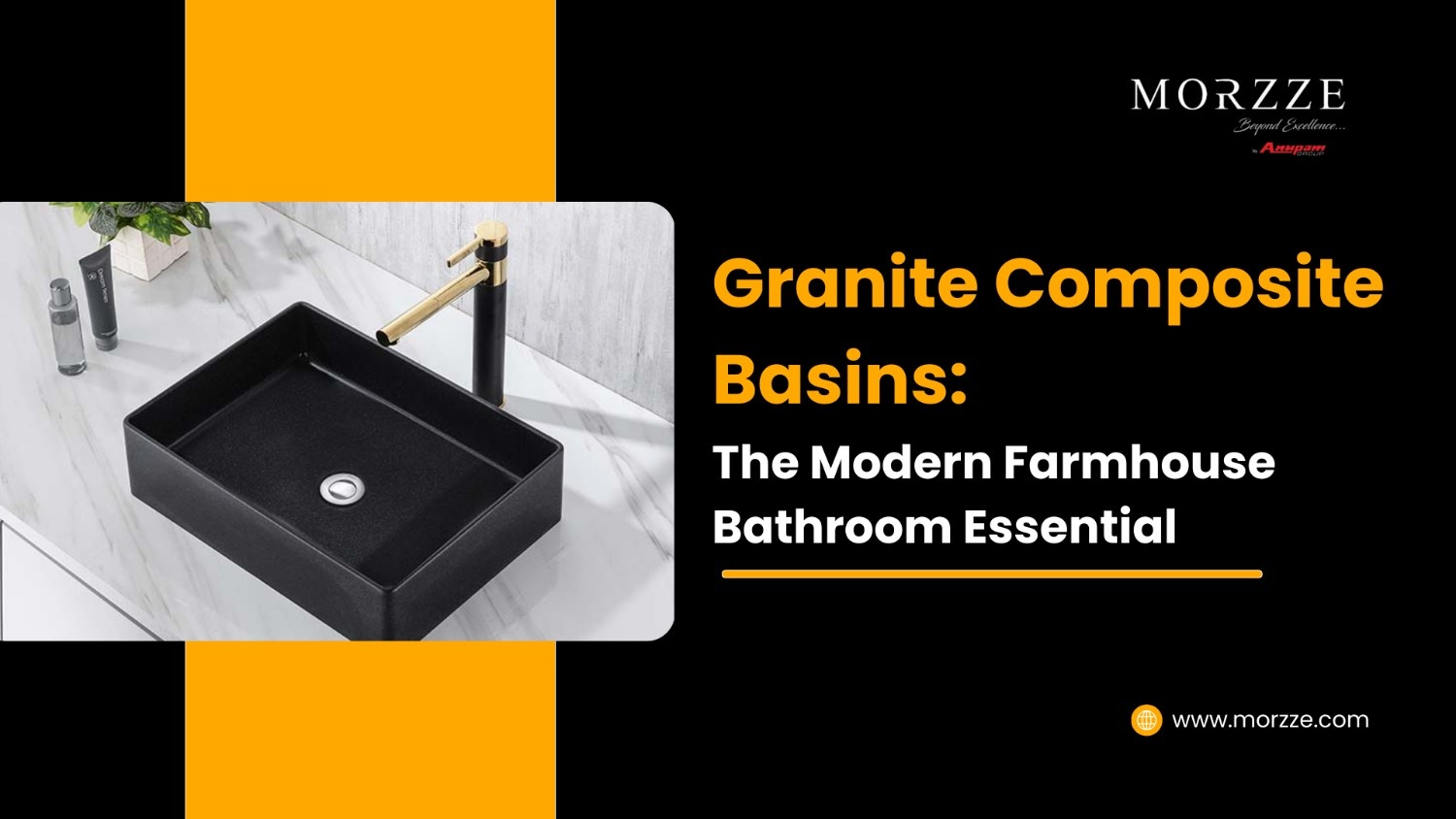 Granite Composite Basins: The Modern Farmhouse Bathroom Essential