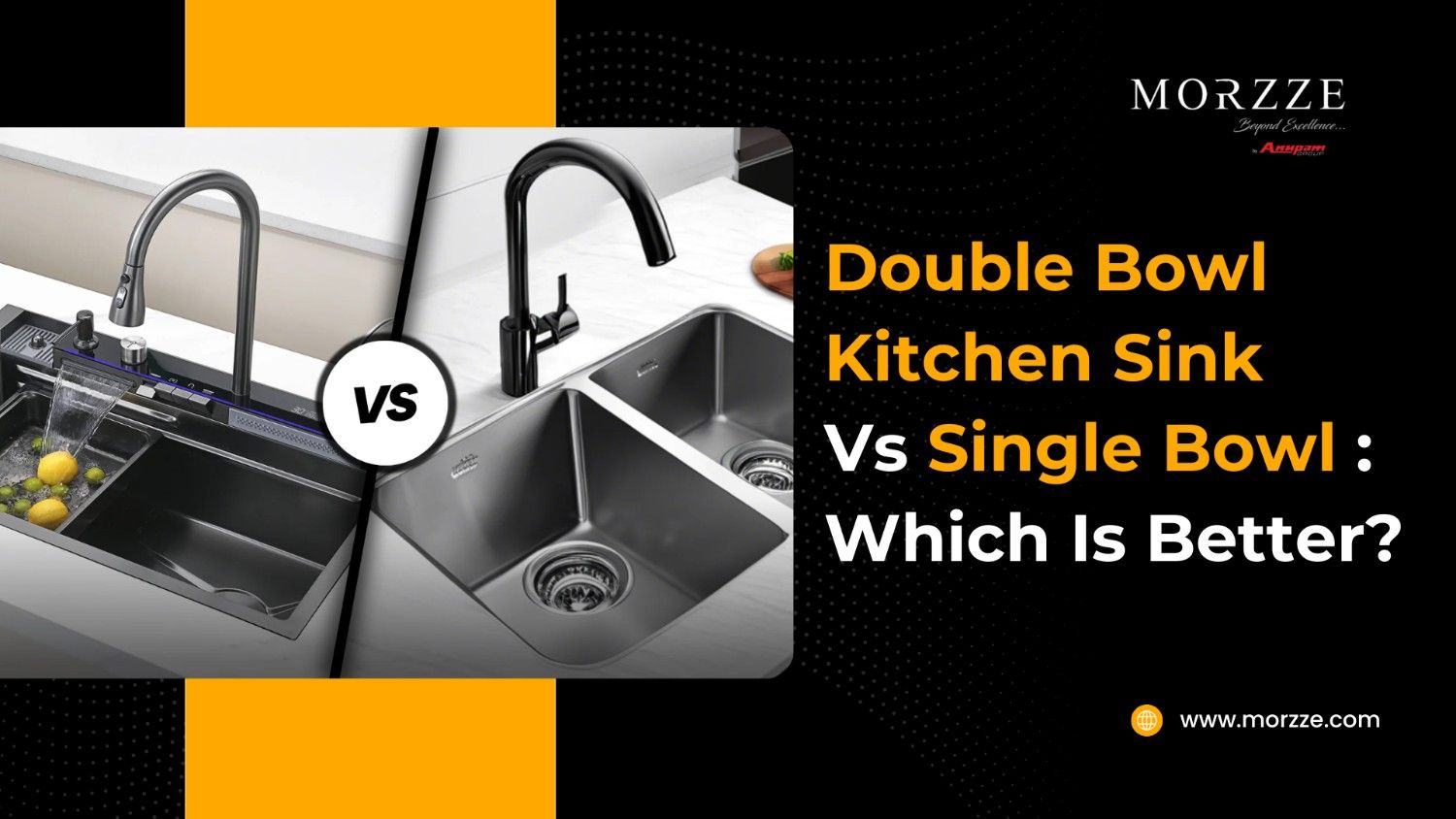 double bowl kitchen sink vs single bowl: which is better