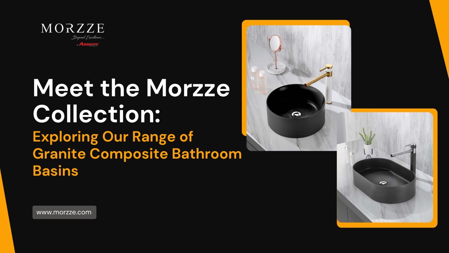Meet the Morzze Collection: Exploring Our Range of Granite Composite Bathroom Basins