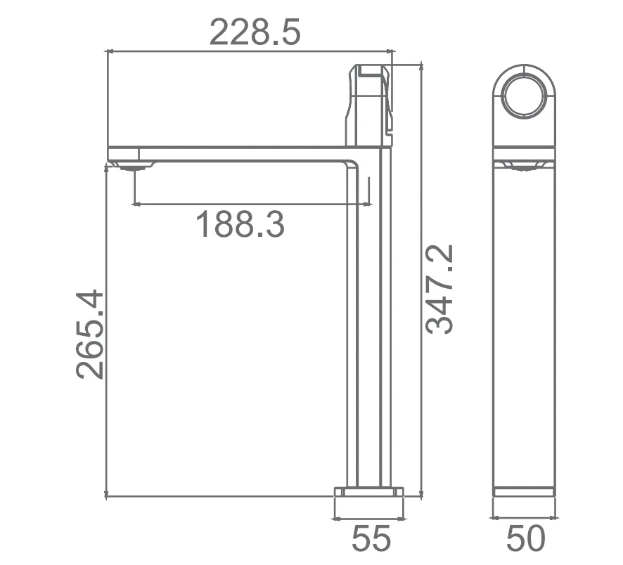 Counter Top Bathroom Faucet(MBF-507) thumbnail 2
