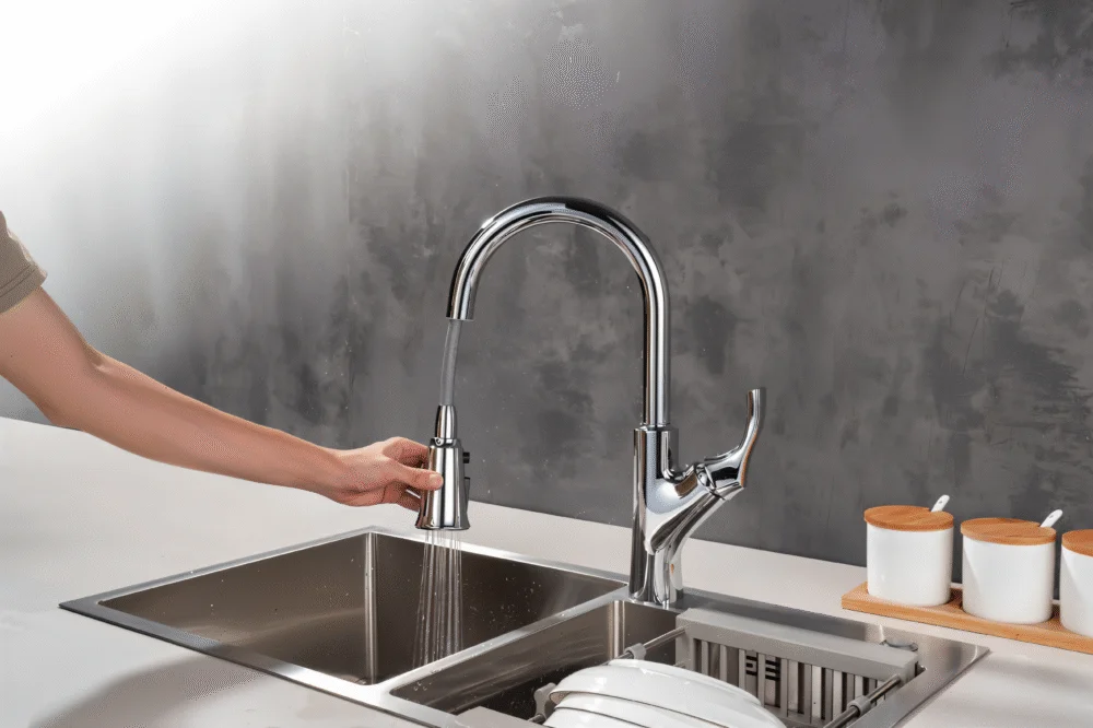 Pull Down Kitchen Faucet with Filtered Drinking Water(MKF-30428) thumbnail 5