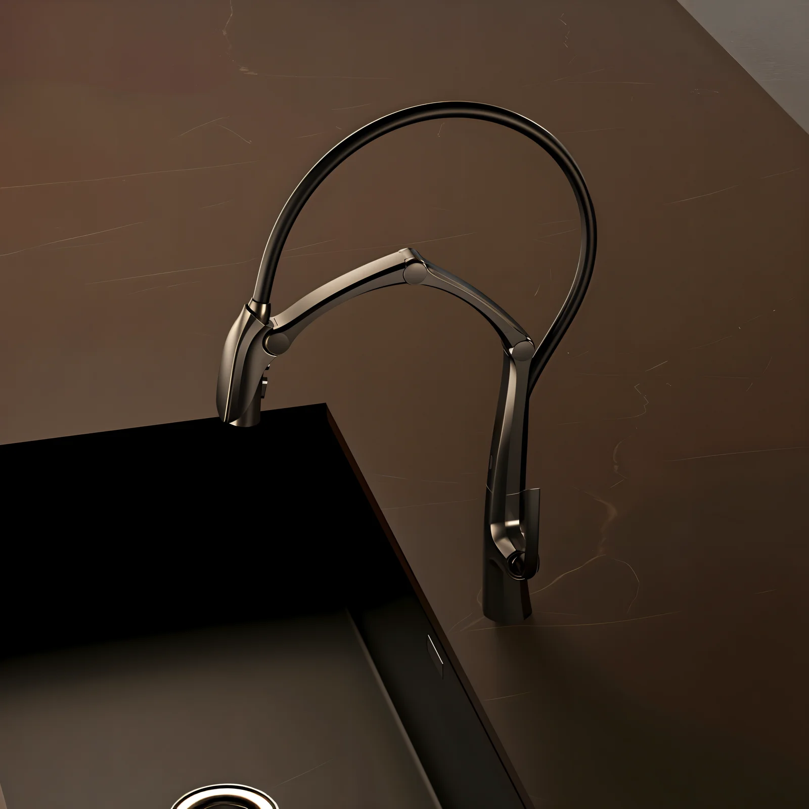 Flexible Spout Kitchen Faucet(MKF-30421) thumbnail 4