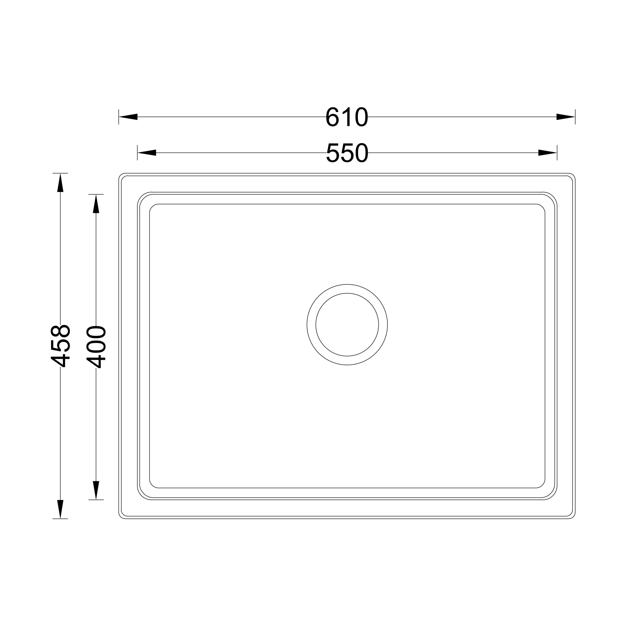 Granite Kitchen Sink(V01-104) thumbnail 2