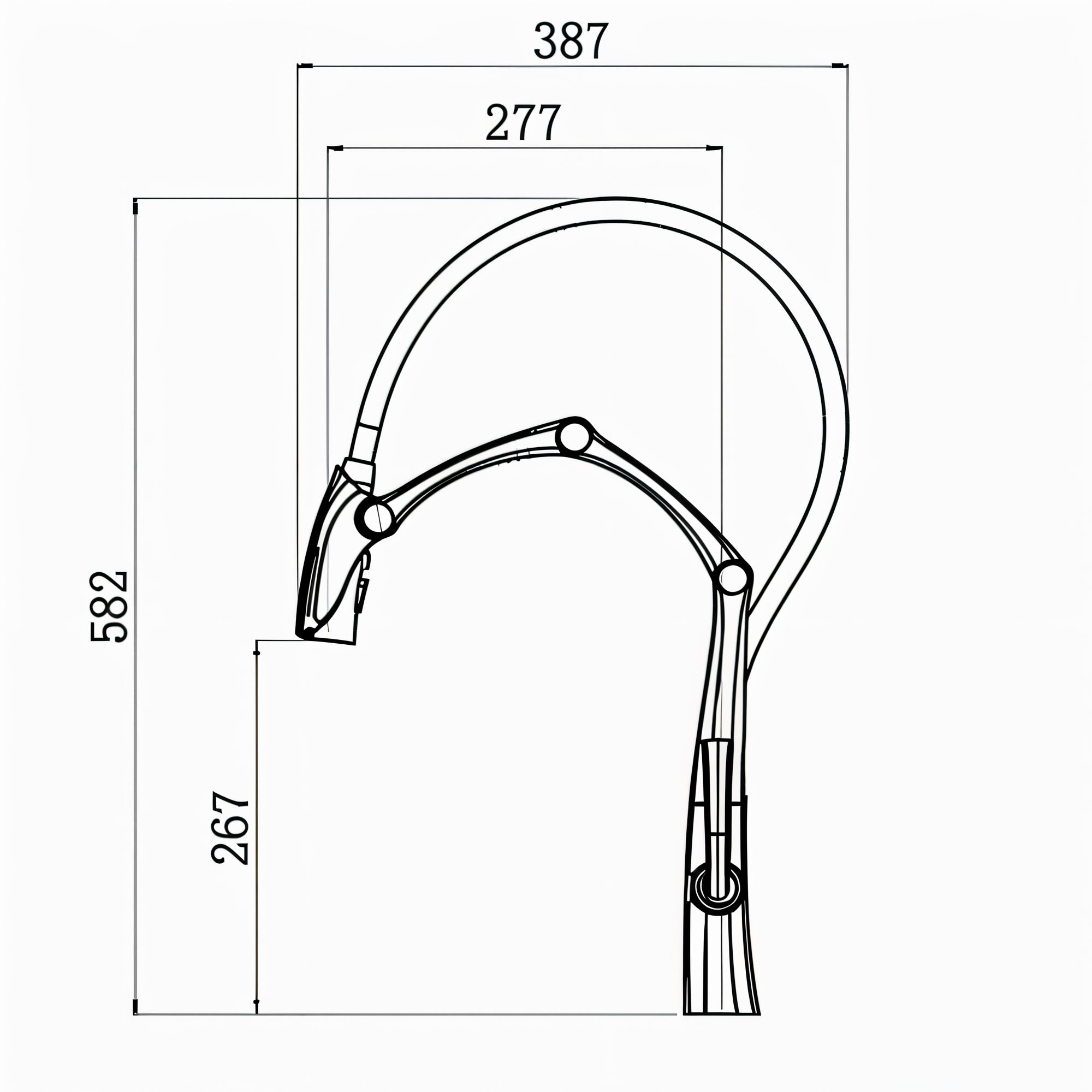Flexible Spout Kitchen Faucet(MKF-30421T (with Touch Sensor) thumbnail 5