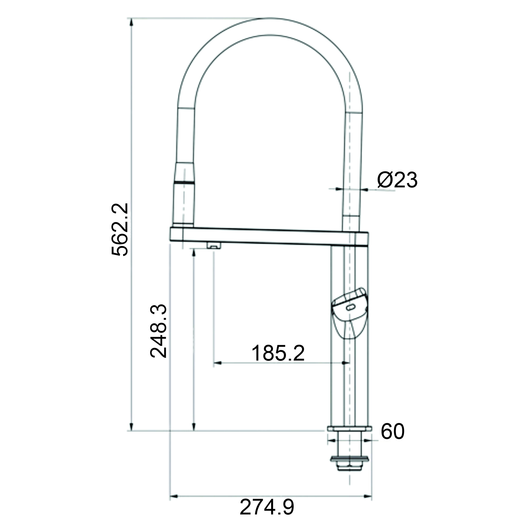 Flexible Spout Kitchen Faucet with Filtered Water(MKF-30422) thumbnail 5