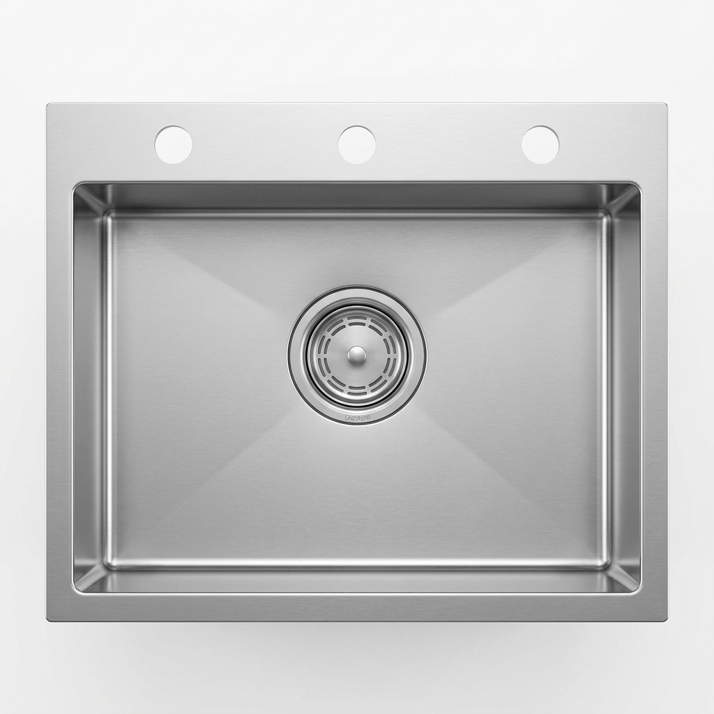 Stainless Steel Kitchen Sink (N01-803LX) thumbnail 5