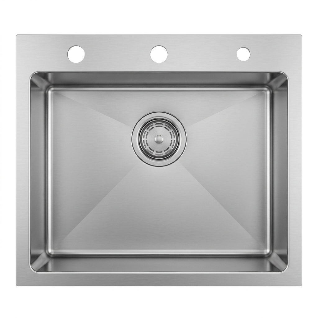 Stainless Steel Kitchen Sink (N01-804LX) thumbnail 6