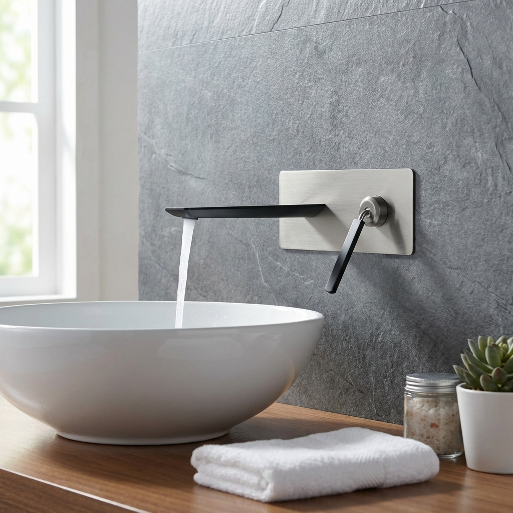 Wall Mounted Bathroom Faucet(MBF-505)